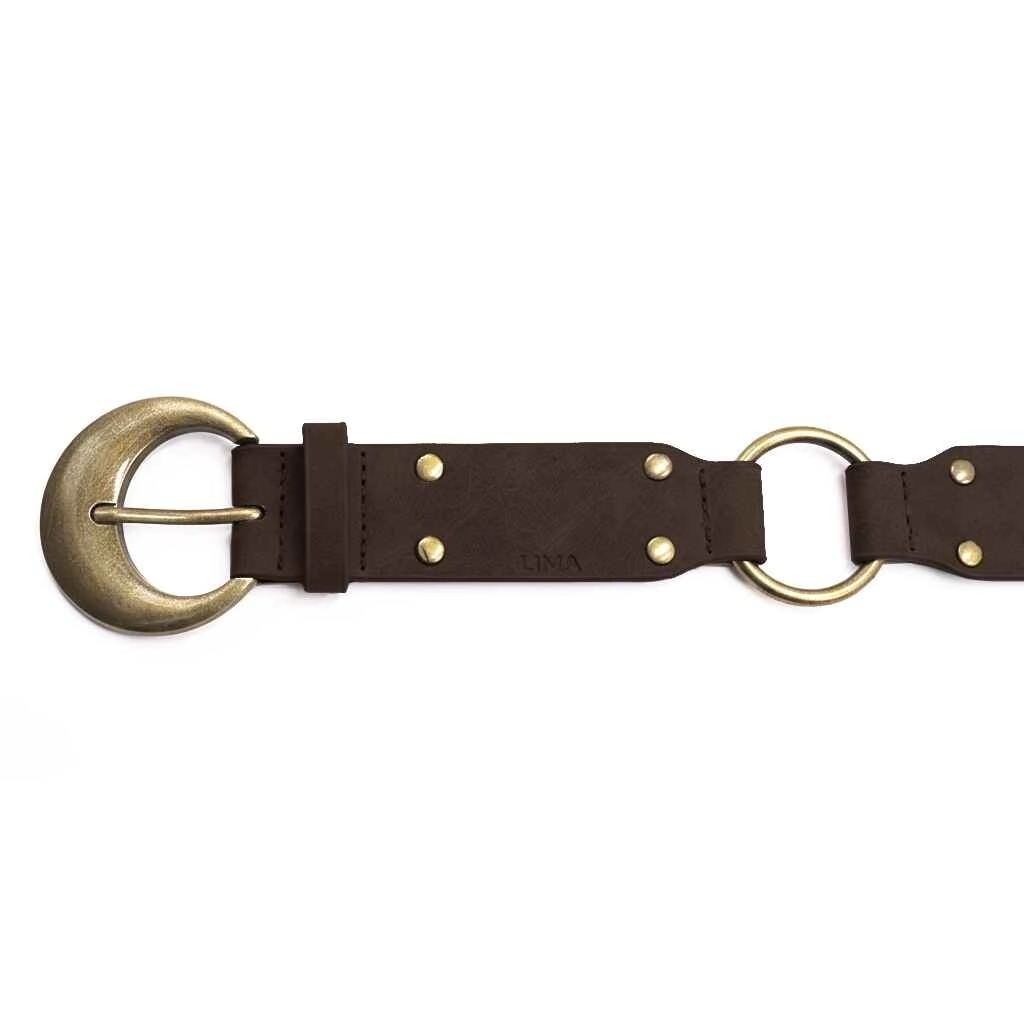 CINTURON KATE LIMA FULL MARRON