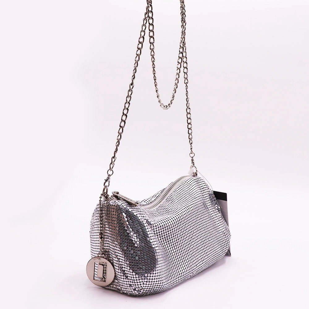 MINI BAG SHINE LIMA PLATA