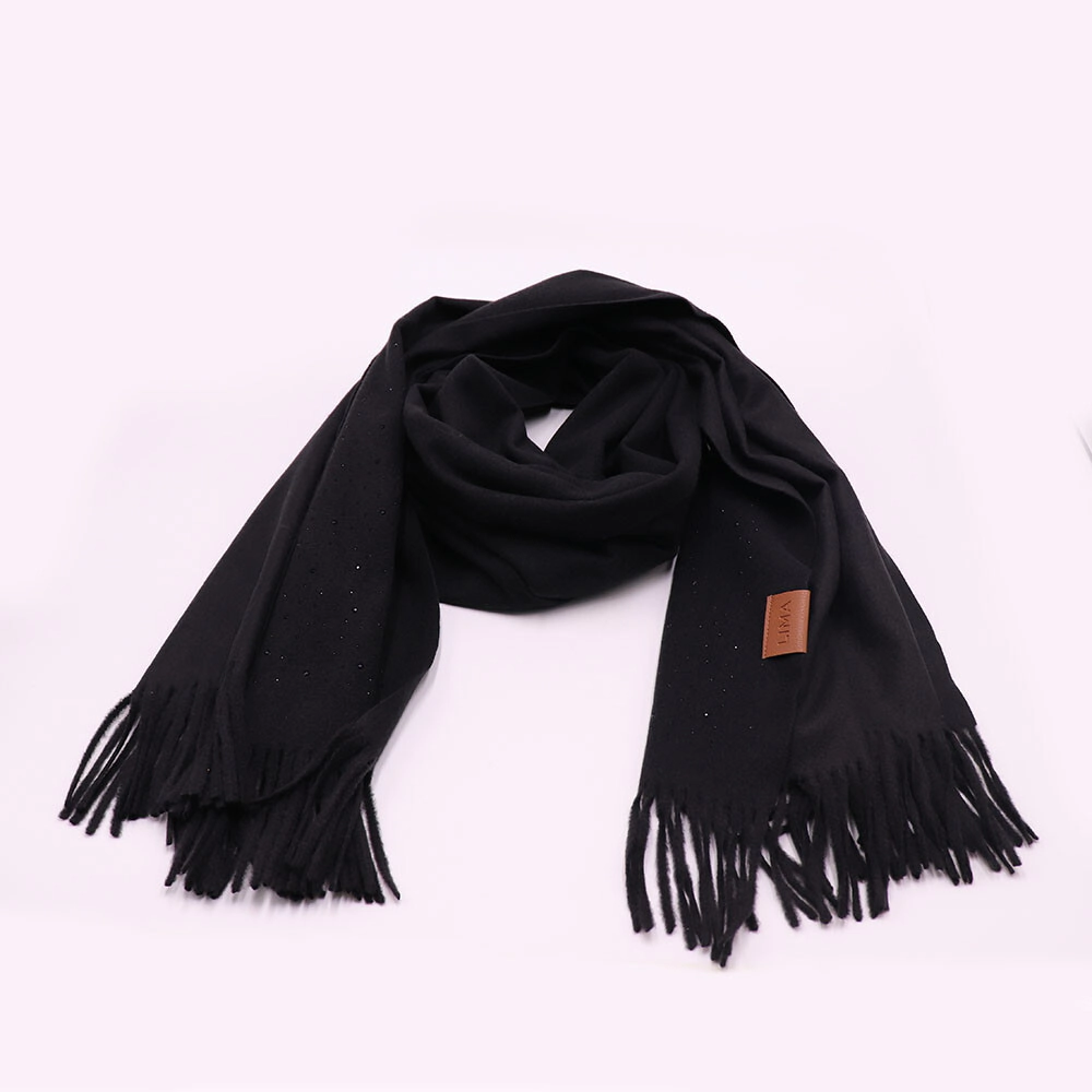PASHMINA SHINE LIMA BLACK
