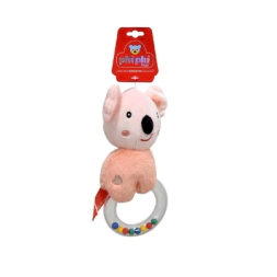 OSO SONAJERO CON ARO PLASTICO 18CM PHI PHI TOYS