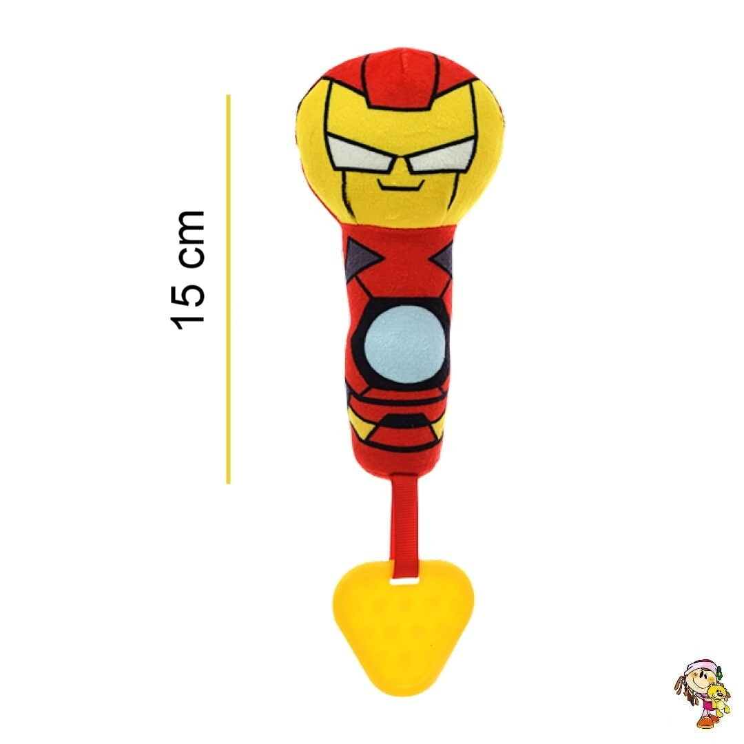 CHIFLE CON MORDILLO IRON MAN MARVEL PHI PHI TOYS