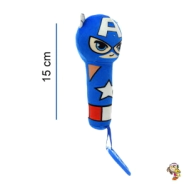 CHIFLE CON MORDILLO CAPITAN AMERICA MARVEL PHI PHI TOYS