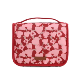 PORTACOSMETICO OREIRO LOVE ROJO