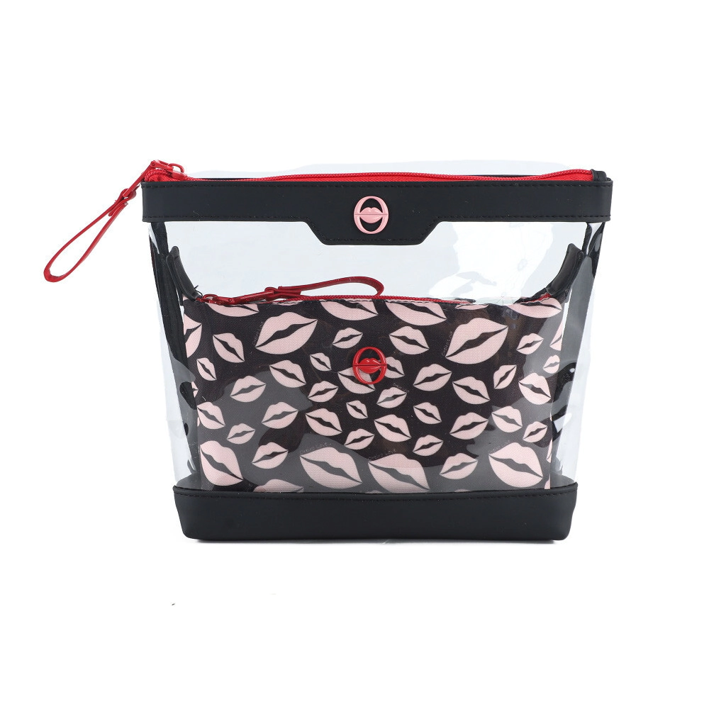 PORTACOSMETICO OREIRO LOVE NEGRO