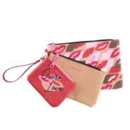 SET X3 PORTACOSMETICO OREIRO LOVE NATURAL