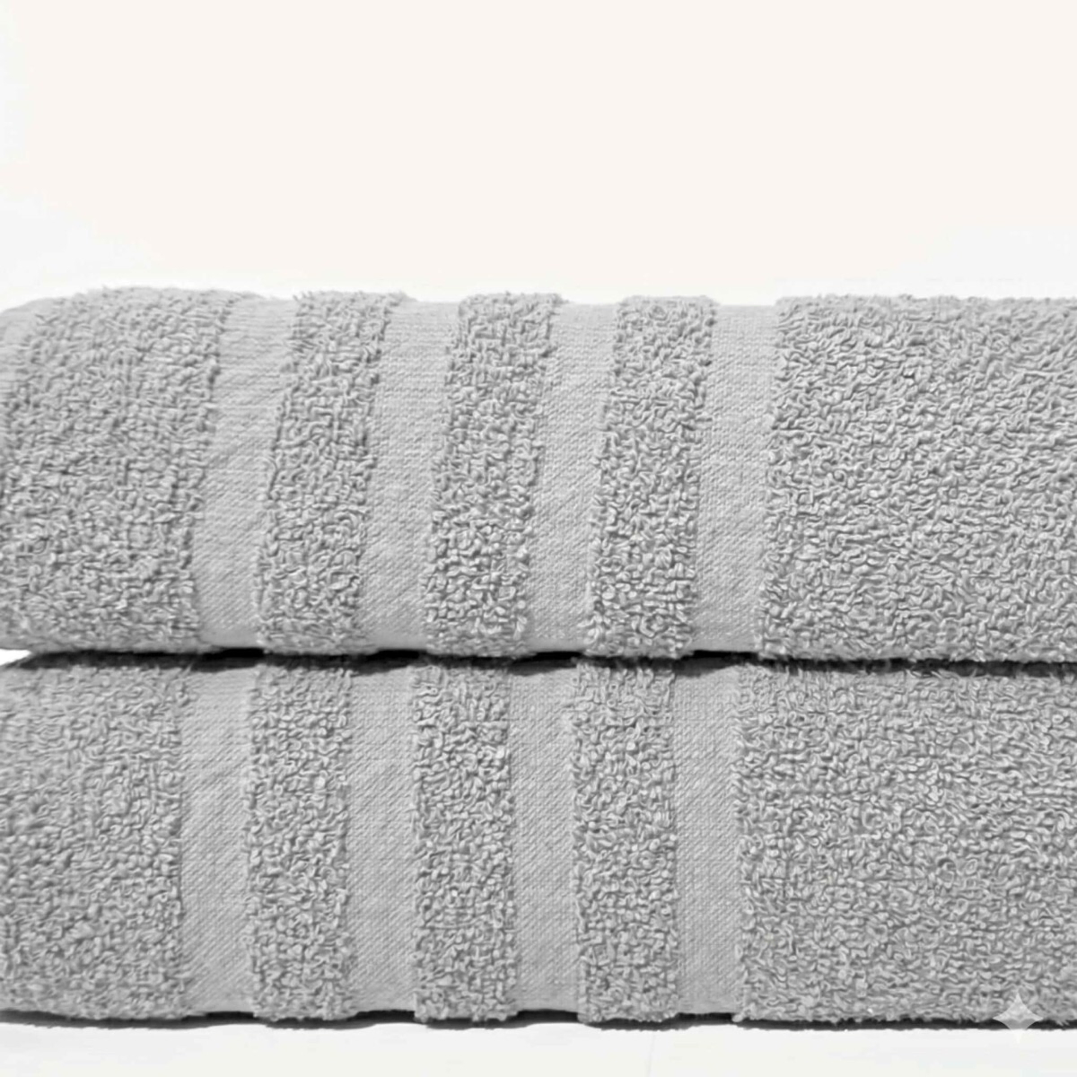 TOALLA 400 GR RAYA PLATA ALCOYANA