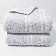 TOALLON 400 GR CUADR BLANCO ALCOYANA