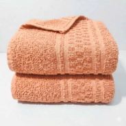 TOALLON 400 GR CUADR CORAL ALCOYANA