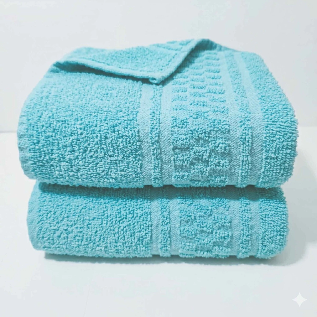 TOALLON 400 GR CUADR AGUAMARINA ALCOYANA