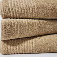 SET TOALLA Y TOALLON 500 GR ARENA ALCOYANA