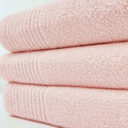 SET TOALLA Y TOALLON 500 GR ROSA ALCOYANA