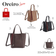 CARTERA OREIRO LOVE BEIGE