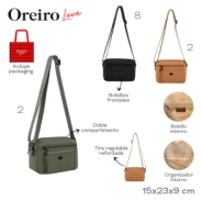 CARTERA OREIRO NEGRO