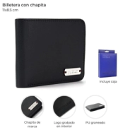 BILLETERA CON CHAPITA 11x8,5CM WANDERLUST