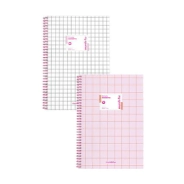 CUADERNO FW A4 SEMIRIGIDO CLASSIC 80HJS RAYADO