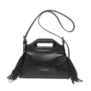 CARTERA MINI JANIS LIMA BLACK