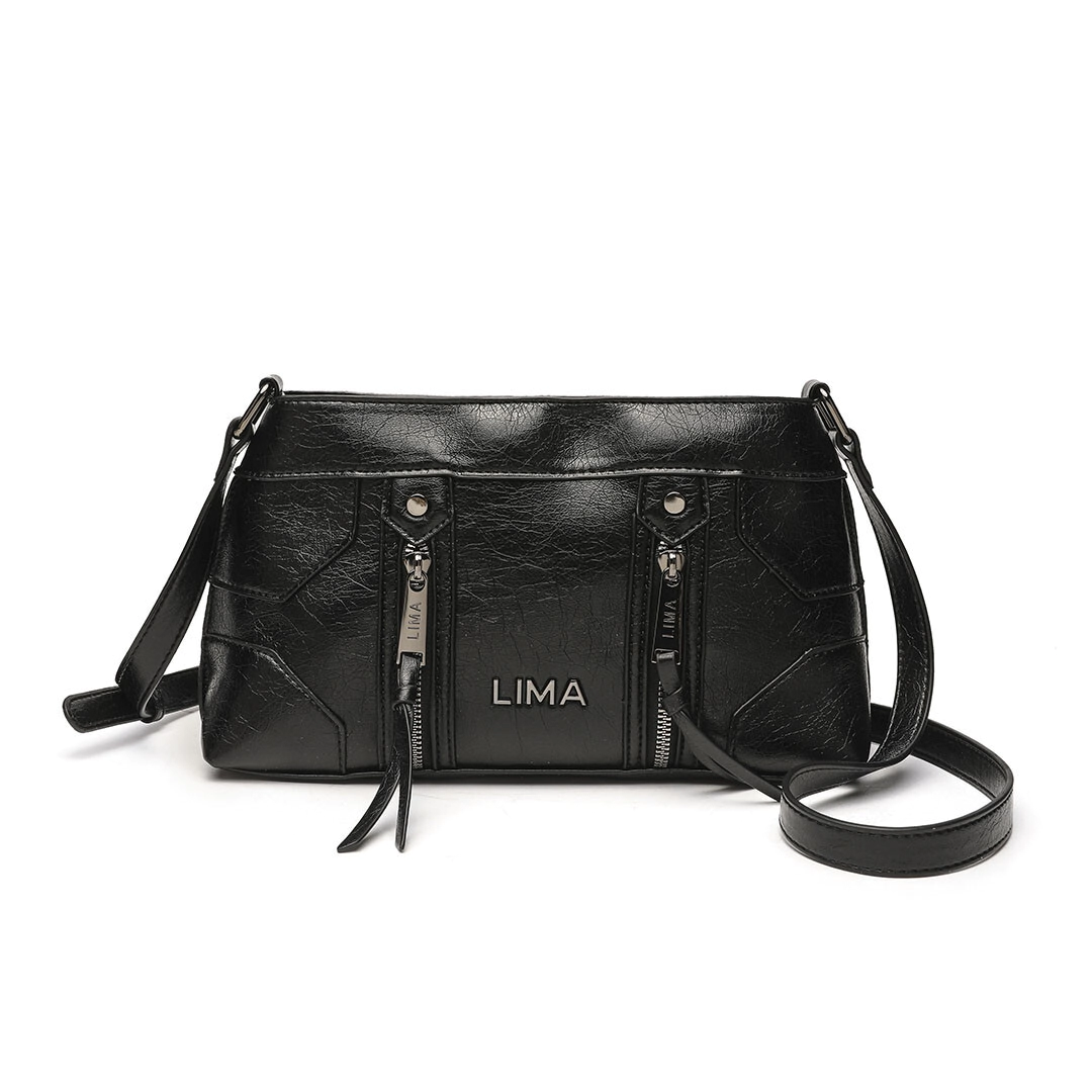 CARTERA BANDOLERA JANIS LIMA BLACK