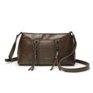 CARTERA BANDOLERA JANIS LIMA MARRON