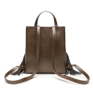 MOCHILA MEDIANA JANIS LIMA MARRON