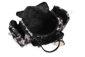 BOLSO COOL PRINTS CHIMOLA COW BLACK