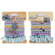 SET GOMITAS DE PELO STITCH