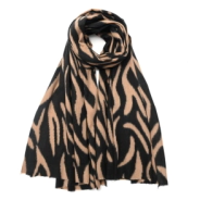 RUANA ANIMAL PRINT 69x170CM SKORA