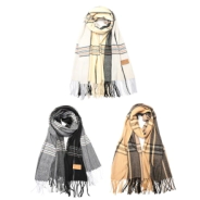 RUANA CUADRILLE 68x170CM SKORA