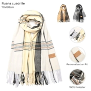 RUANA CUADRILLE 68x170CM SKORA
