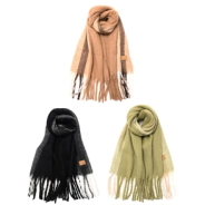 RUANA RAYADA 49x173CM SKORA