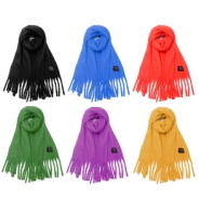 RUANA LISA NUBE CON FLECO 50x190CM SKORA