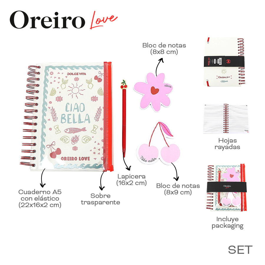 STATIONARY SET OREIRO