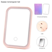 ESPEJO RECTANGULAR LED SKORA