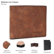 BILLETERA GO CLASSIC CON CIERRE 11x7 CM WANDERLUST