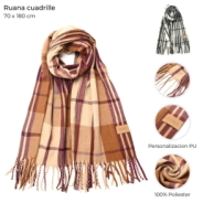 RUANA CUADRILLE 70x180CM SKORA