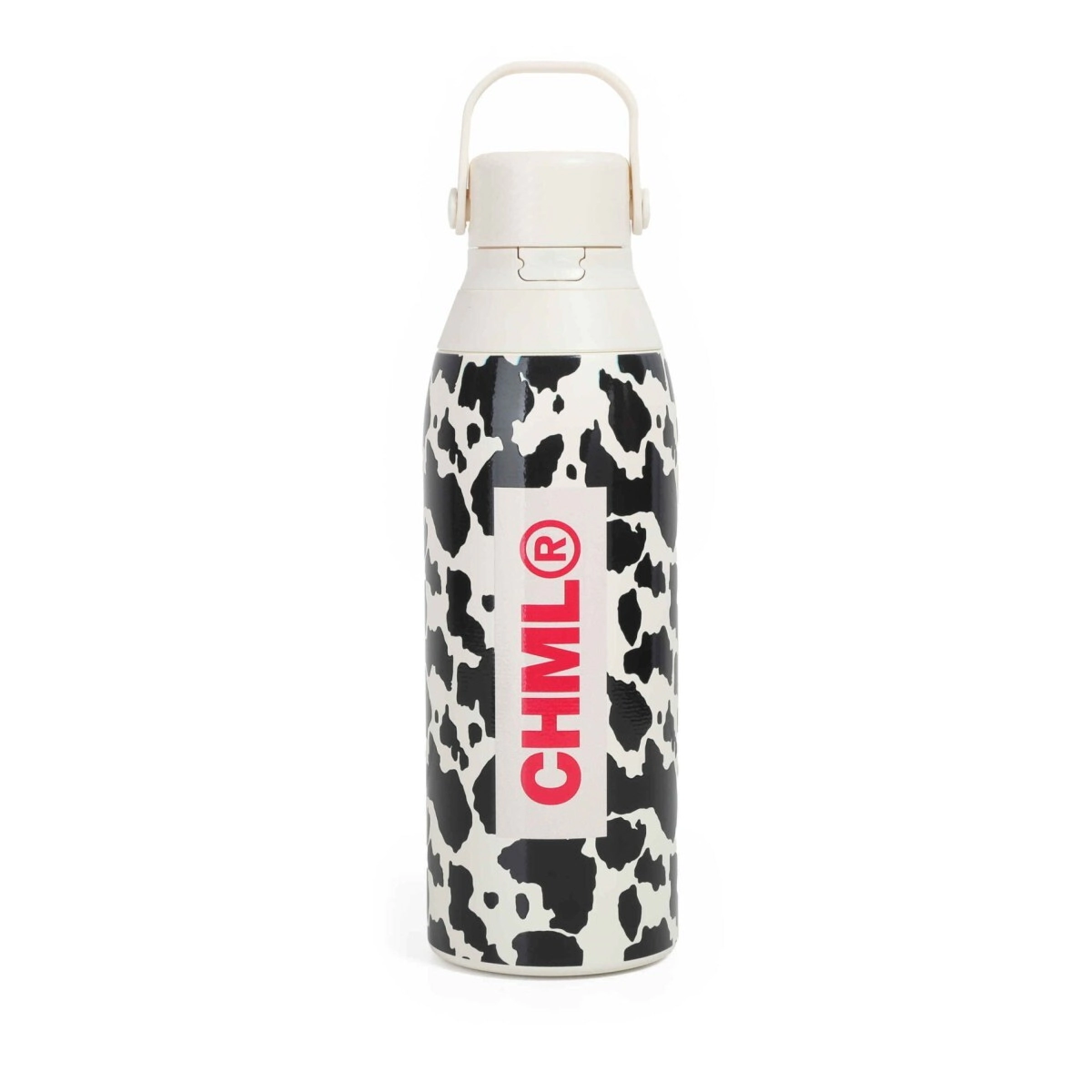 BOTELLA COOL PRINTS CHIMOLA COW BLACK