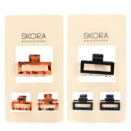 SET BROCHE DE PELO X3 SKORA