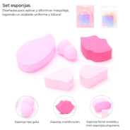 SET ESPONJAS X5 SKORA