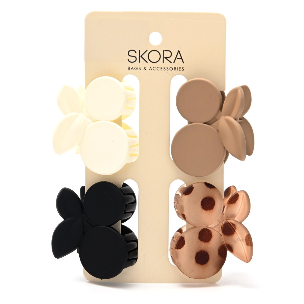 SET BROCHE GUINDAS 4CM X4 SKORA