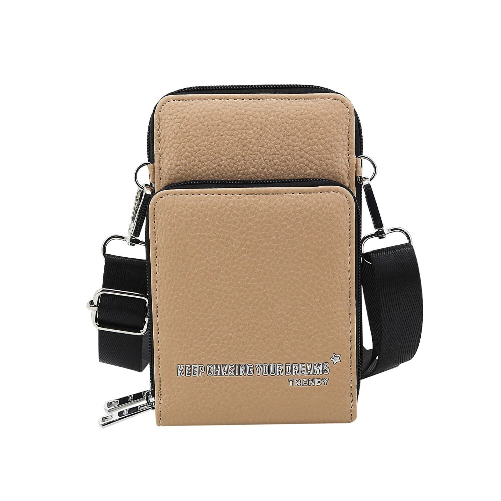 PHONE BAG TRENDY BEIGE