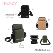 PHONE BAG TRENDY BEIGE