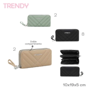 FICHERO DOBLE TRENDY BEIGE