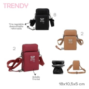 PHONE BAG TRENDY NEGRO