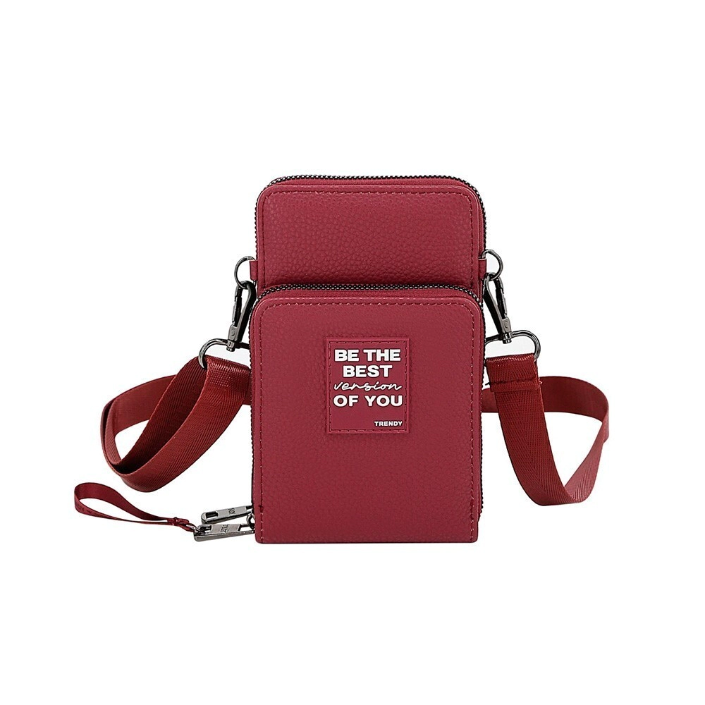 PHONE BAG TRENDY ROJO