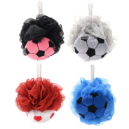 ESPONJA DE BA&Ntilde;O CON PELOTA DE FUTBOL SKORA