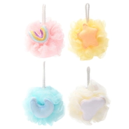 ESPONJA DE BA&Ntilde;O CON ESTRELLA LUNA NUBE ARCOIRIS SKORA