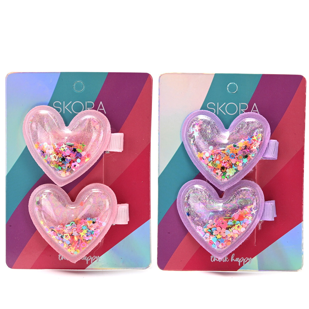 TIC TAC INFANTIL CORAZON CON LENTEJUELAS SKORA