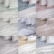 PALETTE JUEGO DE SABANAS ACCENT 180 HILOS 2 1/2 PLAZAS SURTIDO