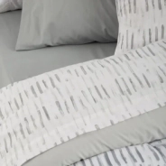 ALCOYANA JUEGO DE SABANAS ORGANIC 132 HILOS 2 1/2 PLAZAS LILIAM