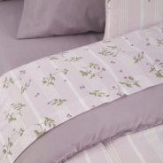 ALCOYANA JUEGO DE SABANAS ORGANIC 132 HILOS 2 1/2 PLAZAS ASH