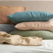 ALCOYANA JUEGO DE SABANAS ESTUDIO COLOR 144 HILOS 1 1/2 PLAZAS SURTIDO